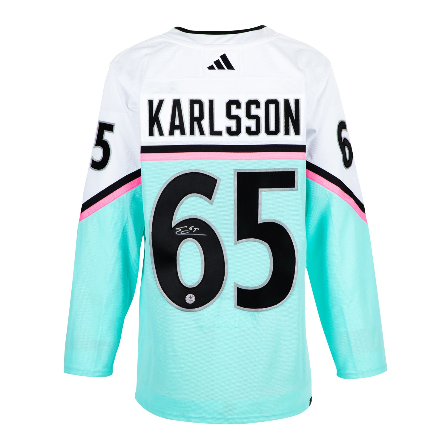 AJ Sports | Erik Karlsson Autographed 2023 NHL All-Star Game