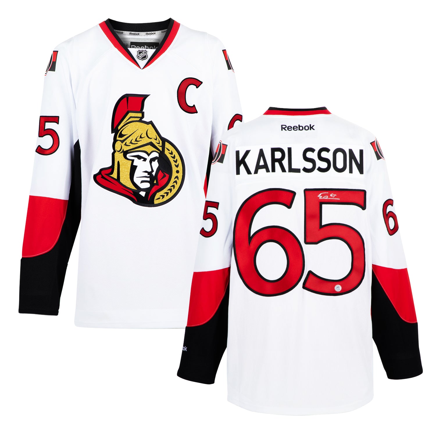 Erik Karlsson All Star Jersey AJ Sports Erik Karlsson Autographed