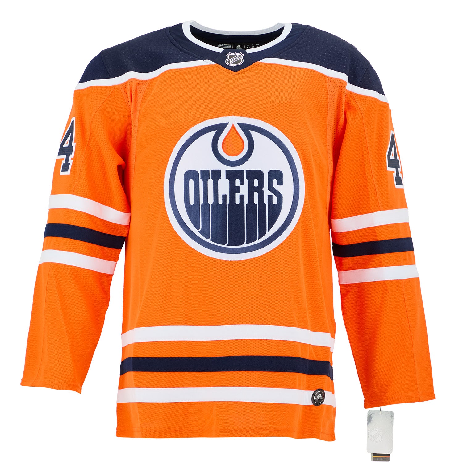 AJ Sports | Zack Kassian Autographed Edmonton Oilers Orange adidas