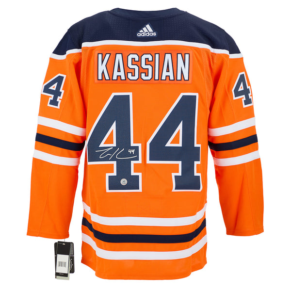 AJ Sports | Zack Kassian Autographed Edmonton Oilers Orange adidas