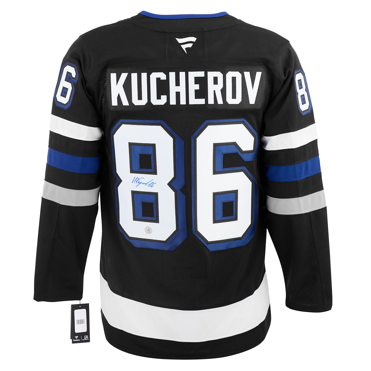 AJ Sports | Nikita Kucherov Signed Tampa Bay Lightning Alt Black