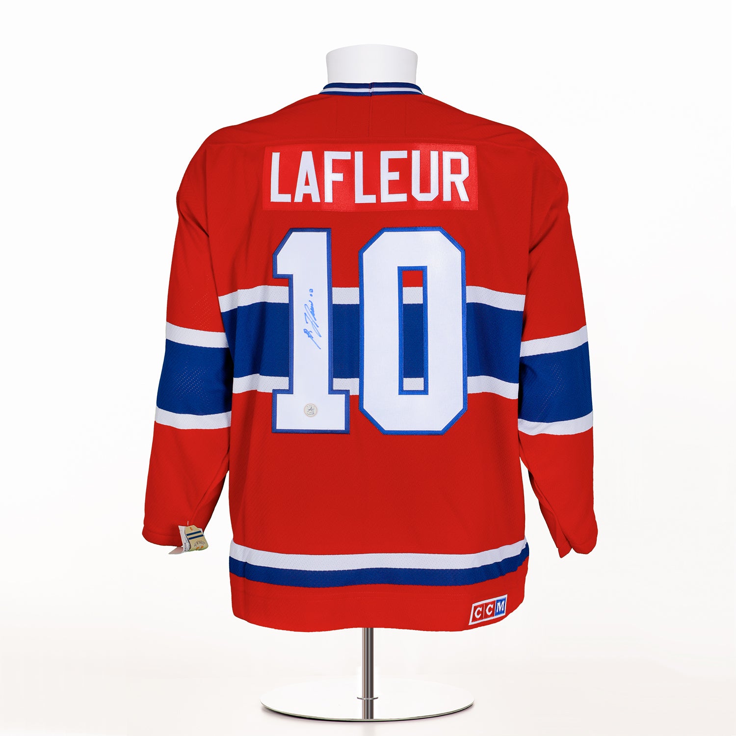 AJ Sports Guy Lafleur Autographed Montreal Canadiens Vintage CCM