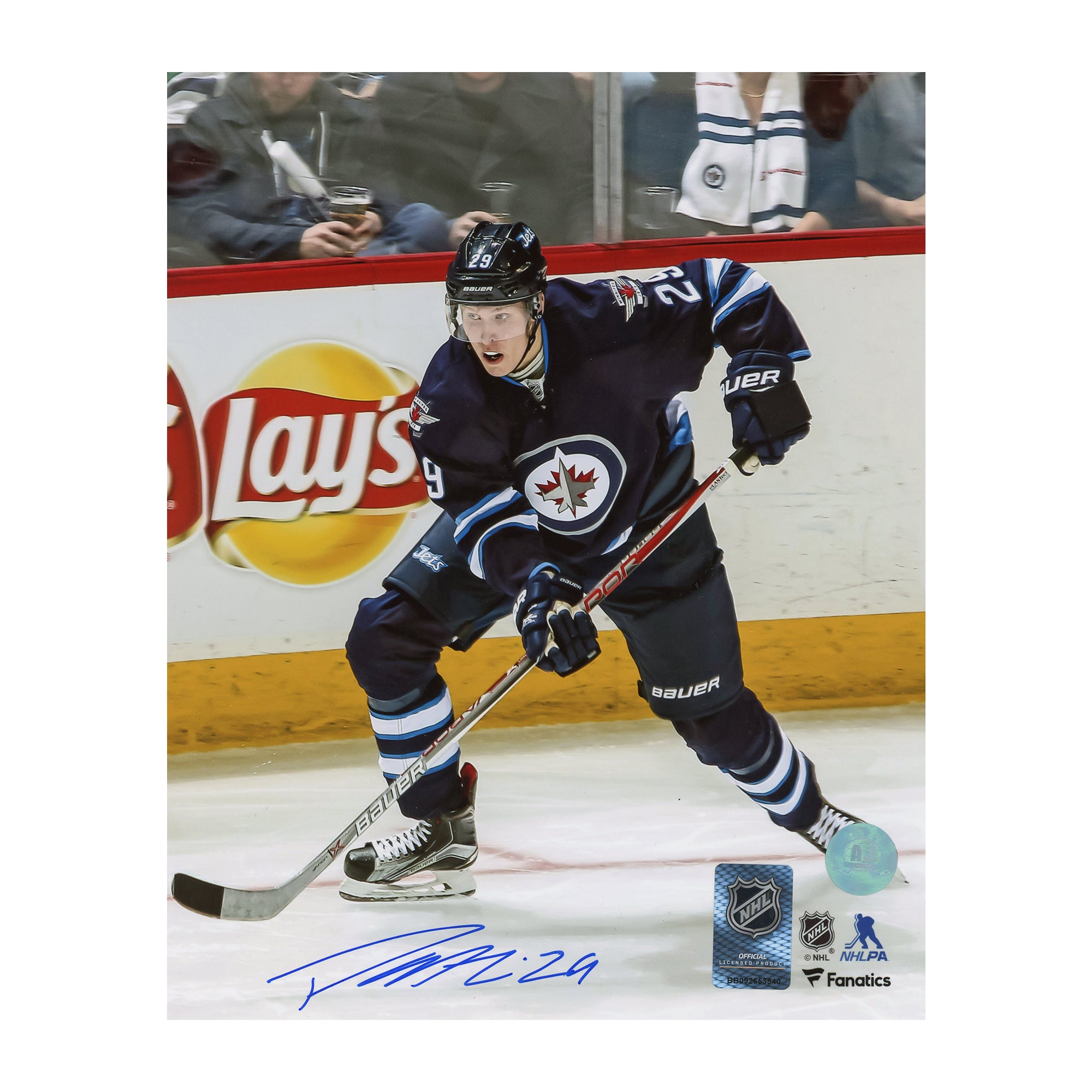 AJ Sports | Patrik Laine Autographed Winnipeg Jets First Game 8x10 Photo