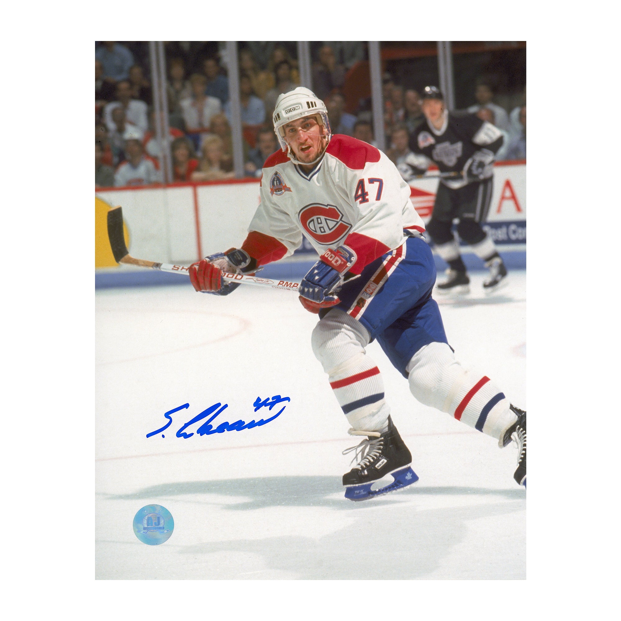 AJ Sports | Stephan Lebeau Autographed Montreal Canadiens Playoff