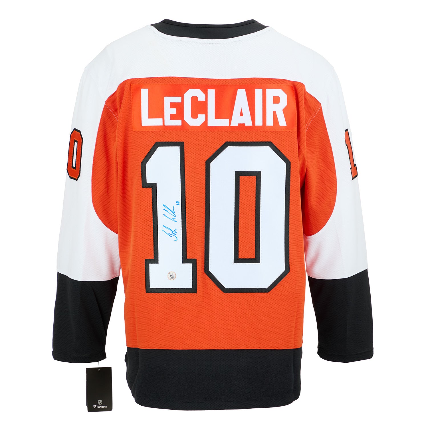 AJ Sports | John Leclair Signed Philadelphia Flyers Fanatics