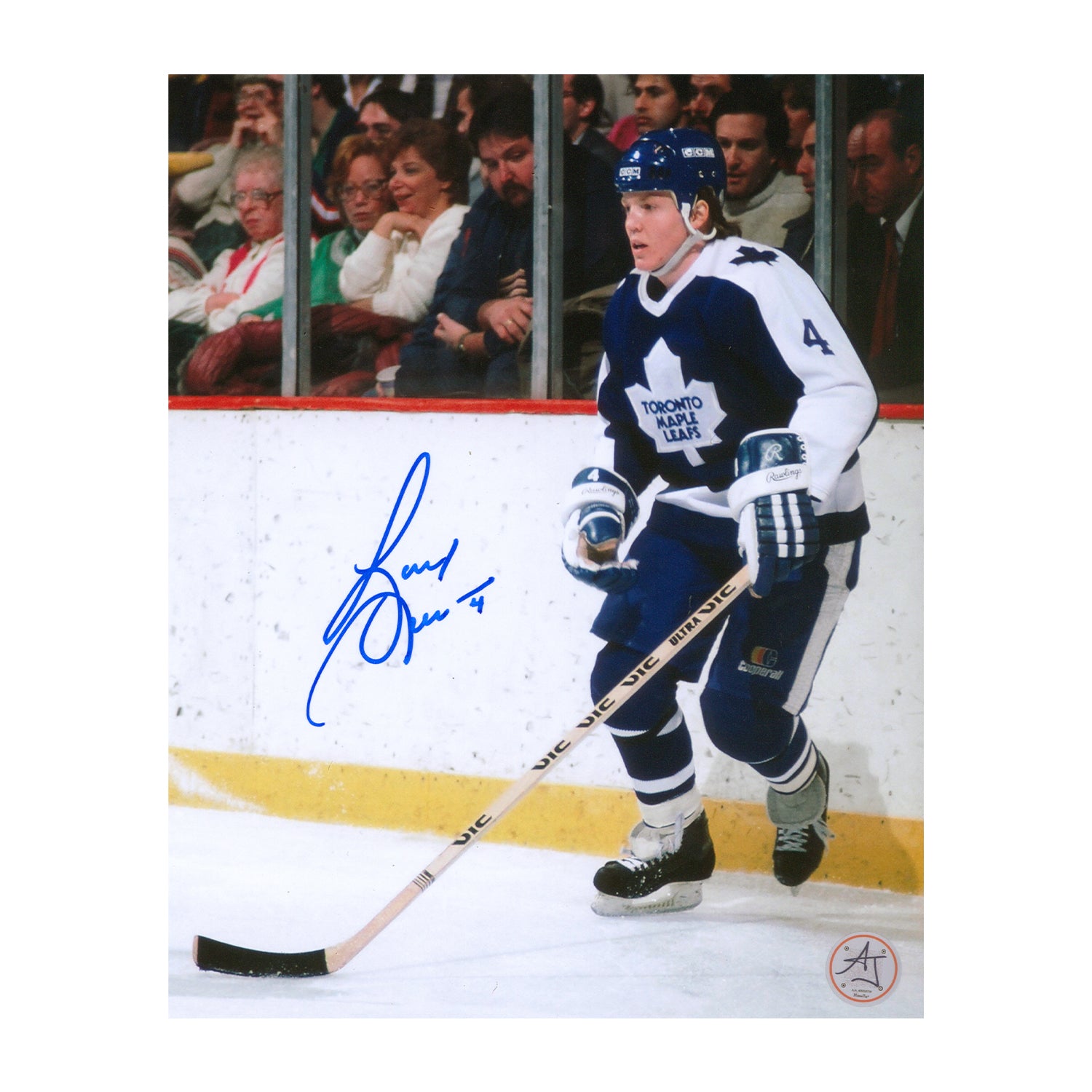 AJ Sports | Gary Leeman Autographed Toronto Maple Leafs Hockey 8x10 Photo