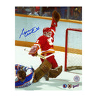 AJ Sports | Reggie Lemelin Autographed Calgary Flames Goalie 8x10 Photo