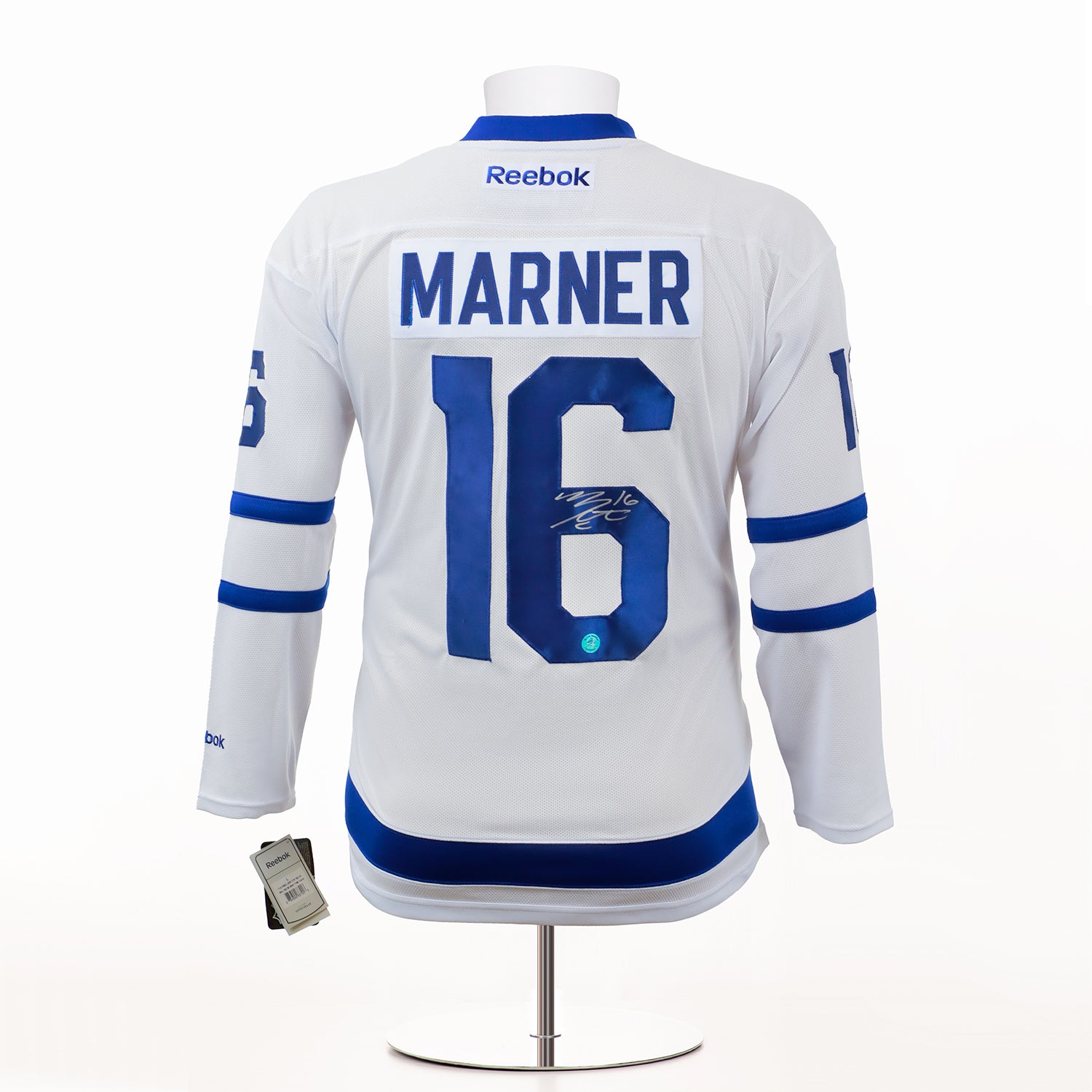 AJ Sports Mitch Marner Signed Toronto Maple Leafs 1st Game White