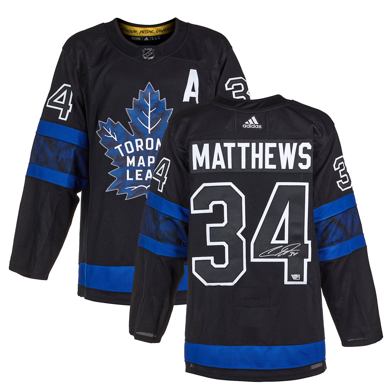Matthews Signed Authentic Auston Matthews Jersey Fanatics