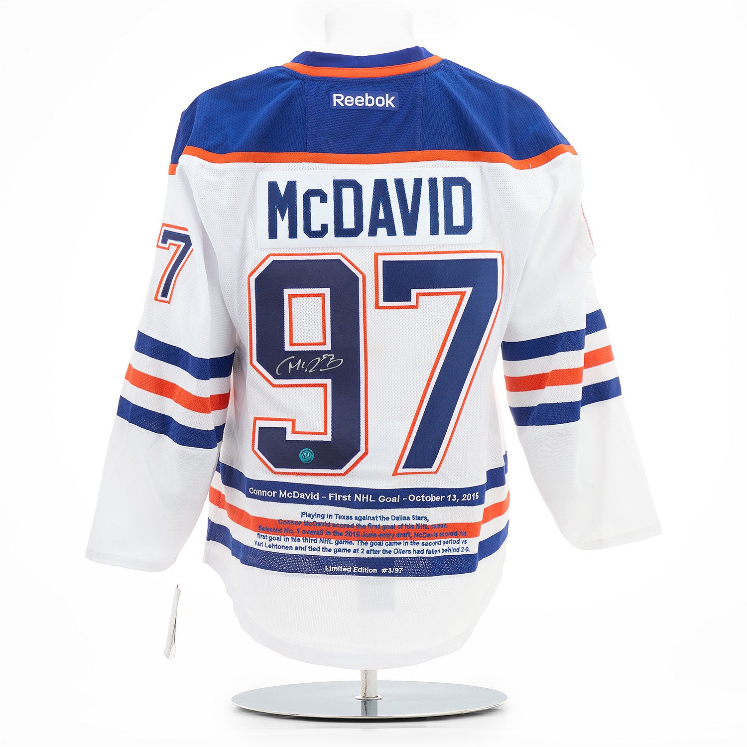 Nhl Jersey 2015 Oilers Jersey AJ Sports Connor McDavid Edmonton