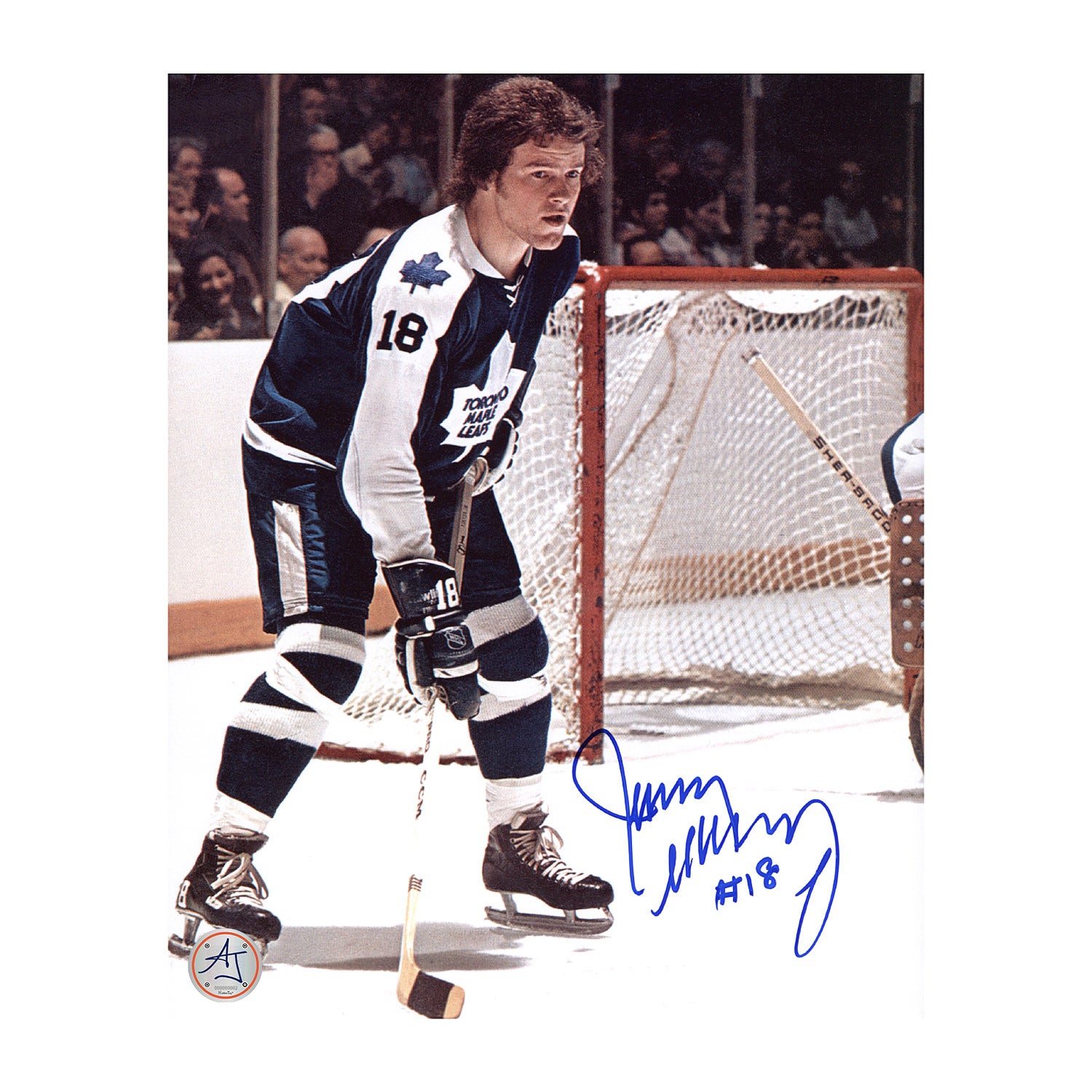 AJ Sports | Jim McKenny Autographed Toronto Maple Leafs Game