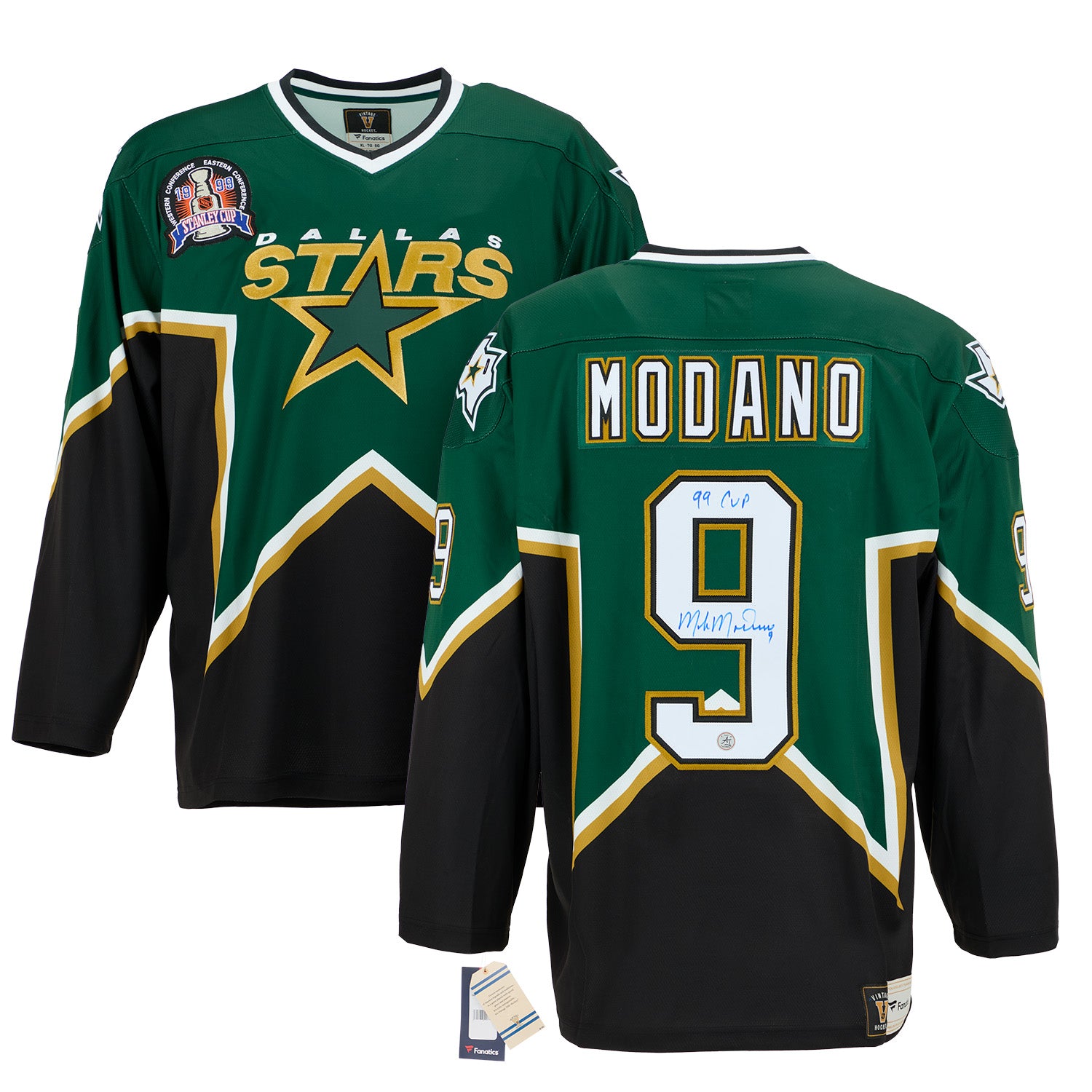 AJ Sports | Mike Modano Dallas Stars Autographed 1999 Stanley Cup