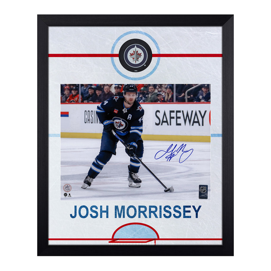Josh Morrissey Signed Winnipeg Jets Reverse Retro 2.0 Adidas Jersey