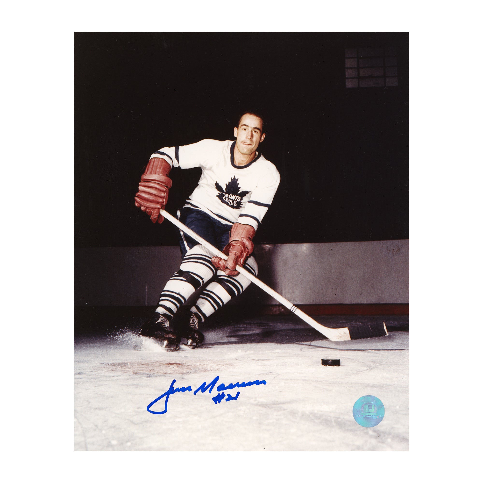 AJ Sports | Jim Morrison Signed Toronto Maple Leafs 8x10 Photo