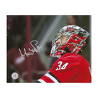 AJ Sports | Petr Mrazek Signed Carolina Hurricanes Goalie Mask Profile 8x10 Photo