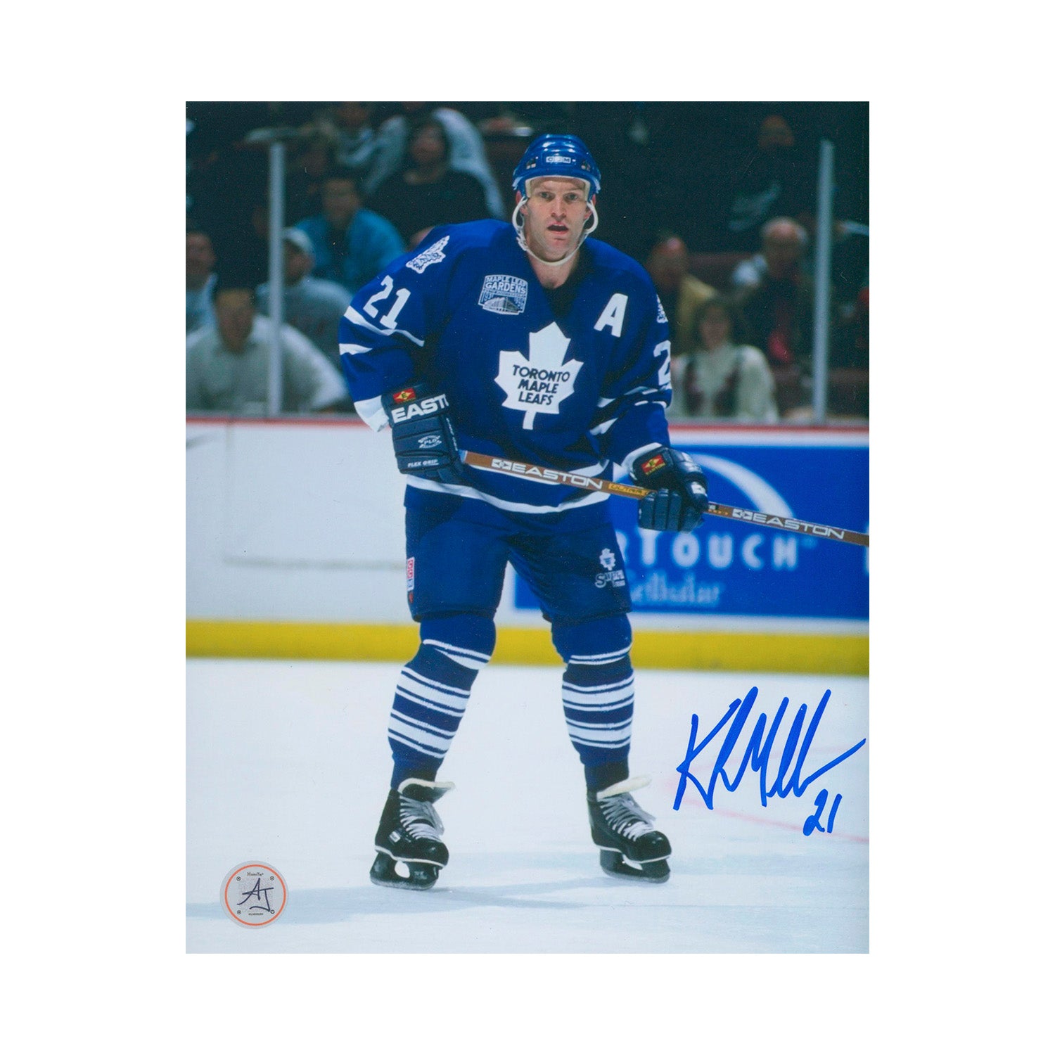 AJ Sports | Kirk Muller Autographed Toronto Maple Leafs Game Action 8x10 Photo