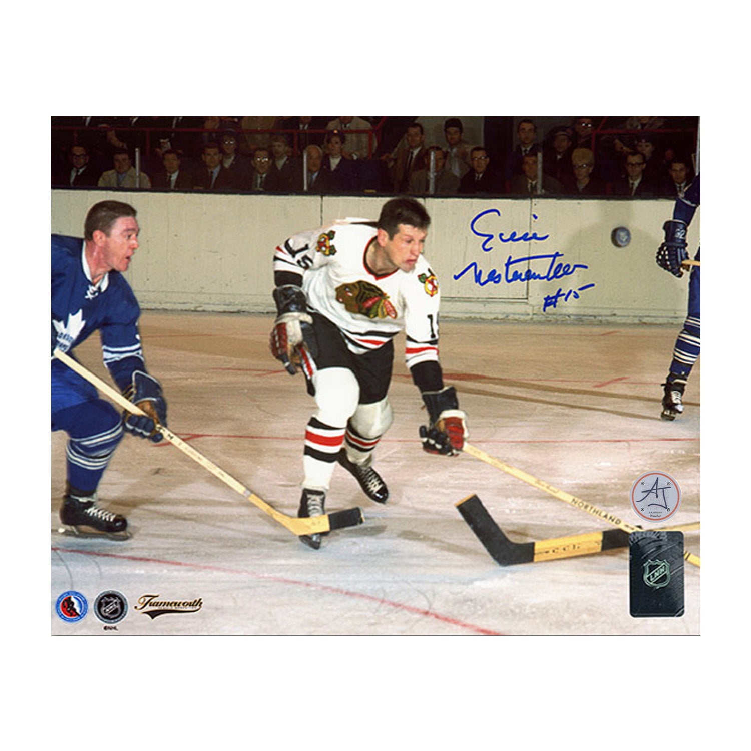 AJ Sports | Eric Nesterenko Autographed Chicago Blackhawks Hockey