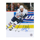 AJ Sports | Adam Oates Autographed Edmonton Oilers Playmaker 8x10 Photo