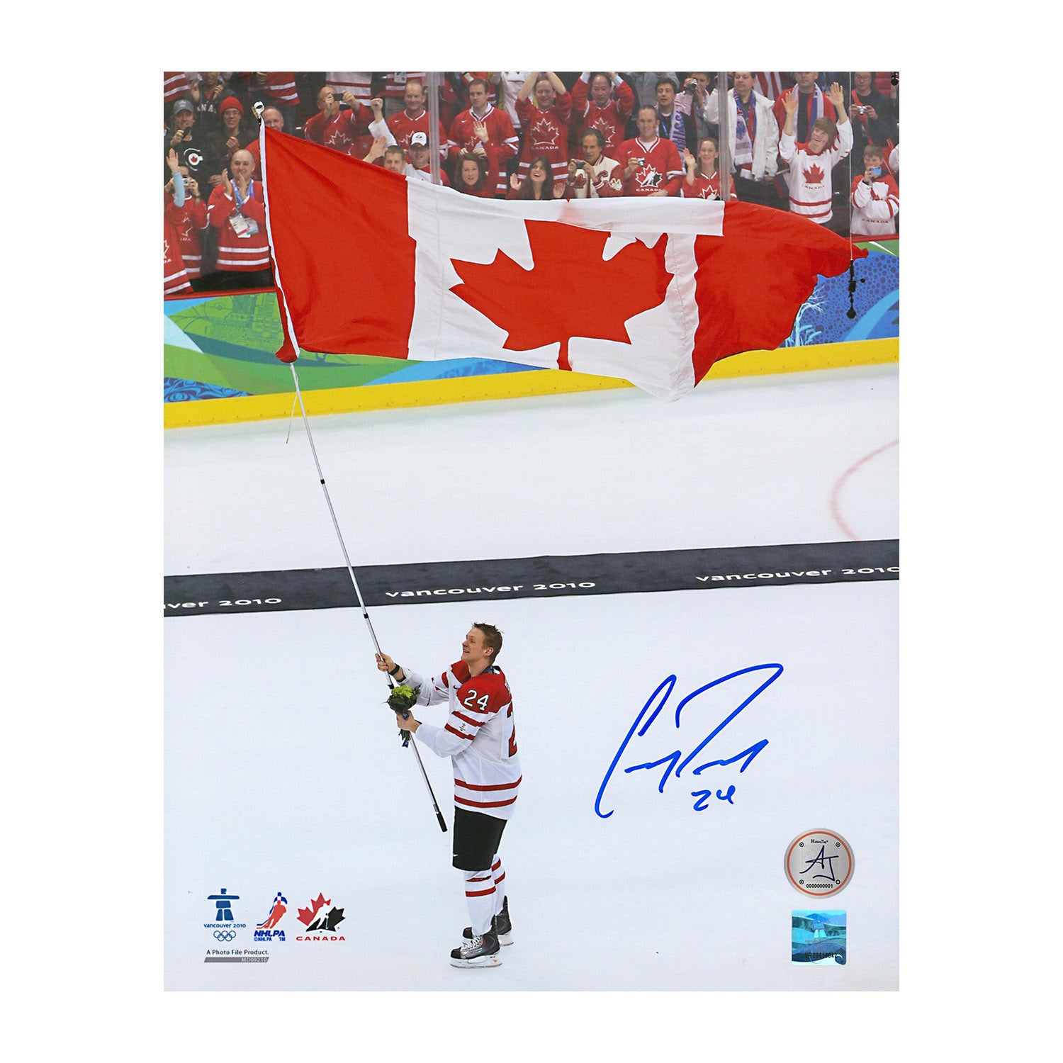 AJ Sports | Corey Perry Signed Team Canada Olympic Gold 8x10 Photo