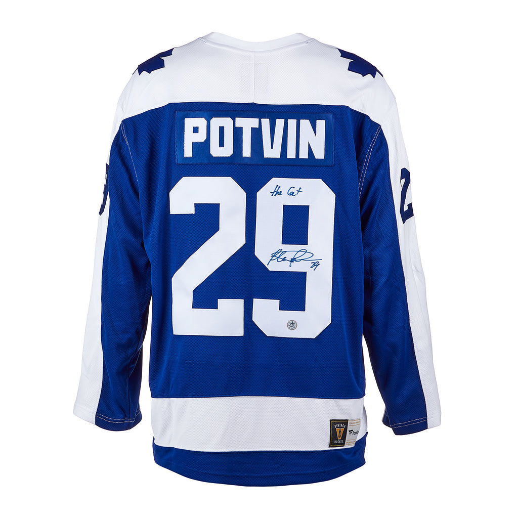 Felix Potvin Toronto Maple Leafs Signed 8x10 Glossy Photo JSA