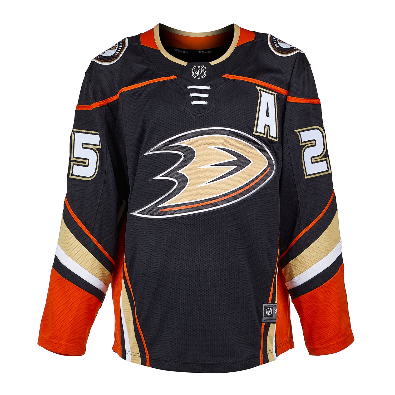 CHRIS PRONGER Signed Anaheim Ducks White Reebok Jersey - NHL Auctions