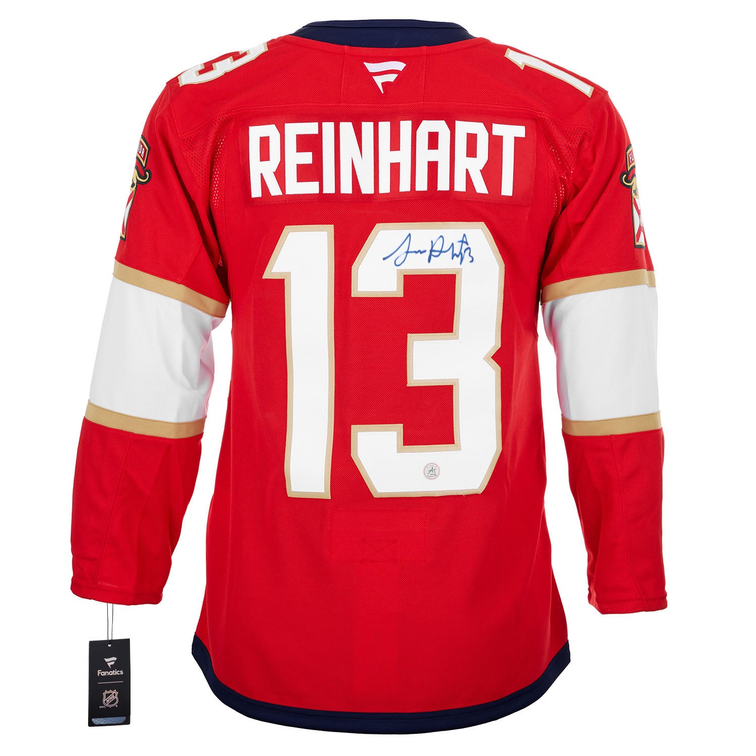 AJ Sports | Sam Reinhart Autographed Florida Panthers Fanatics