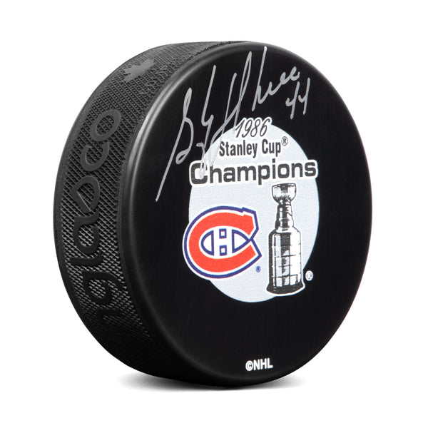 AJ Sports | Stephane Richer Signed Montreal Canadiens 1986 Stanley