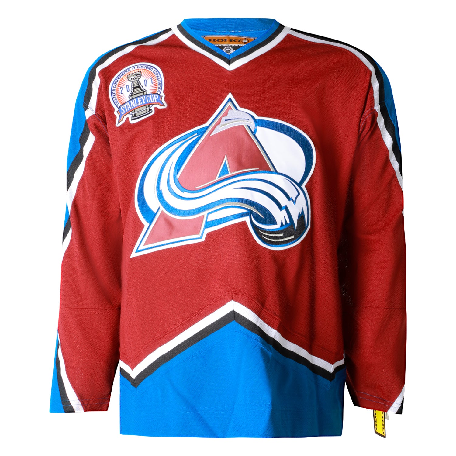 AJ Sports Patrick Roy Signed Colorado Avalanche 2001 Stanley Cup