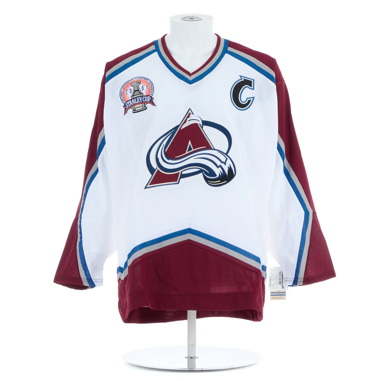 AJ Sports Joe Sakic Signed Colorado Avalanche Vintage CCM Jersey