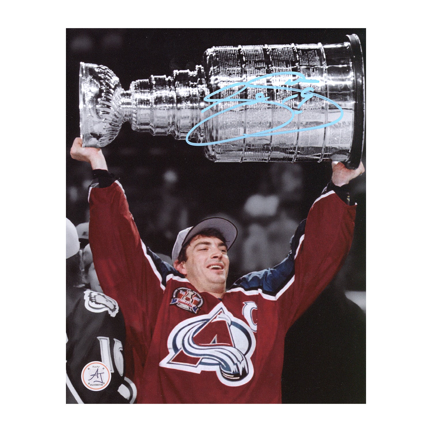 AJ Sports | Joe Sakic Signed Colorado Avalanche 1996 Stanley Cup