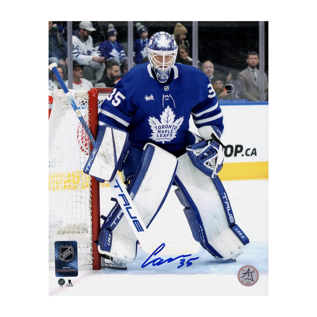 AJ Sports  Ilya Samsonov Autographed Toronto Maple Leafs Home