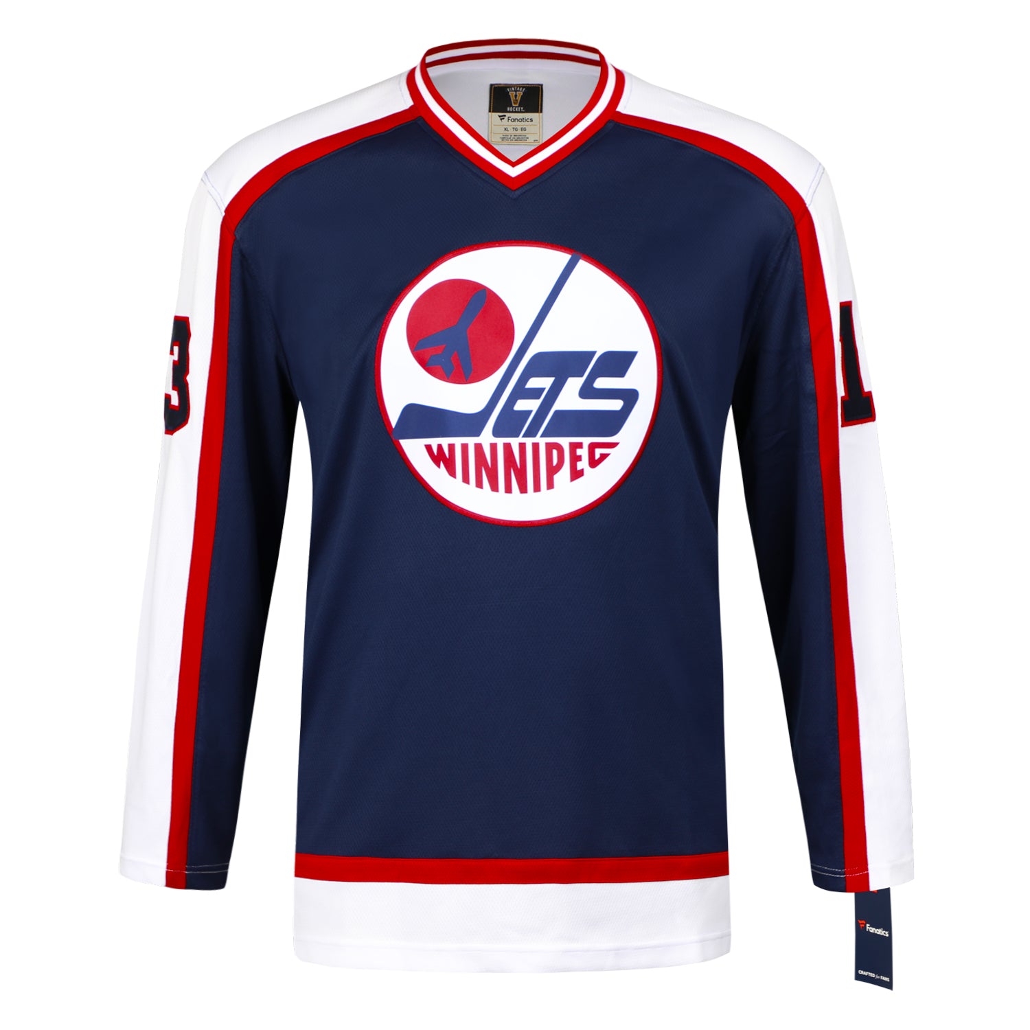 AJ Sports Teemu Selanne Autographed Winnipeg Jets Fanatics