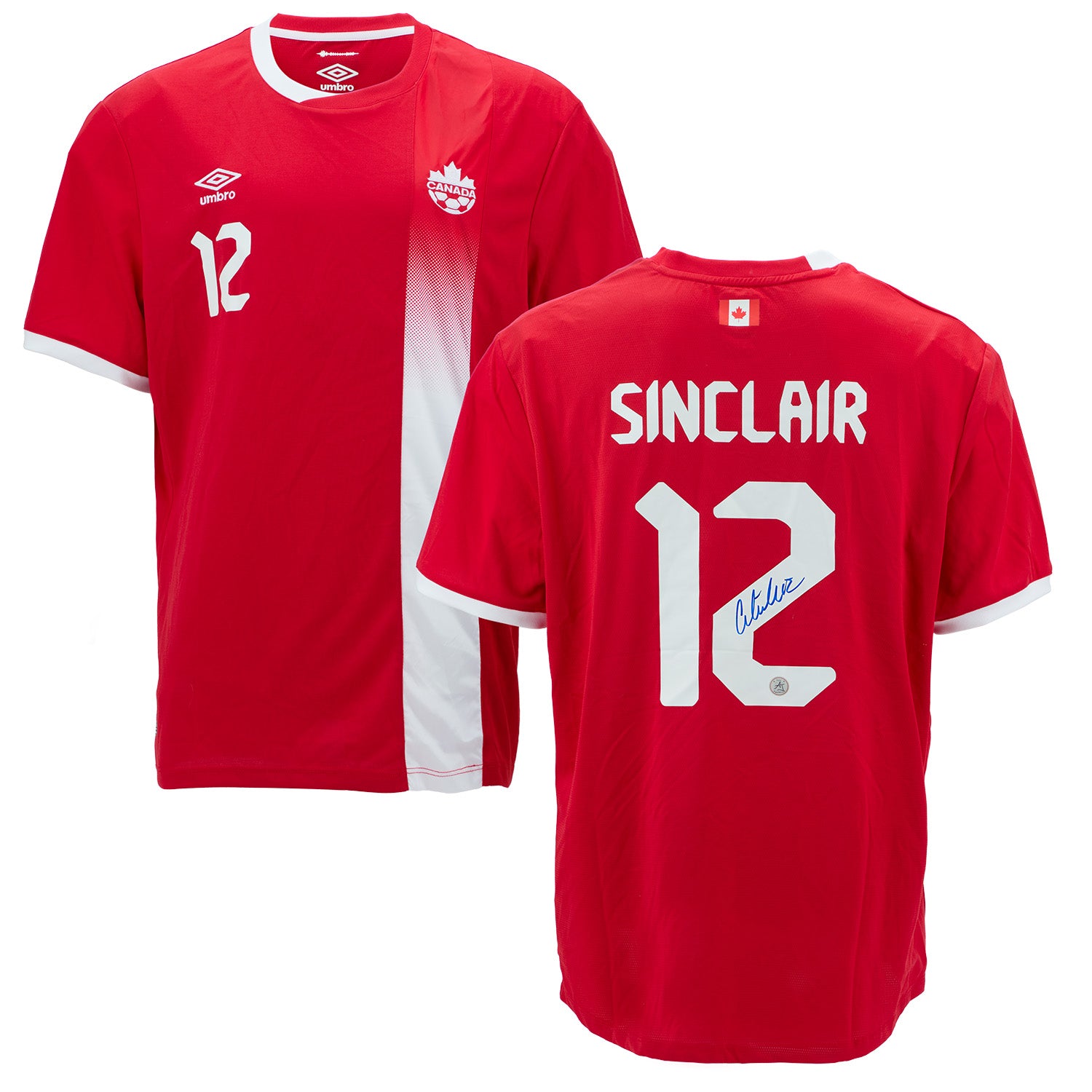 AJ Sports | Christine Sinclair Autographed Team Canada Umbro