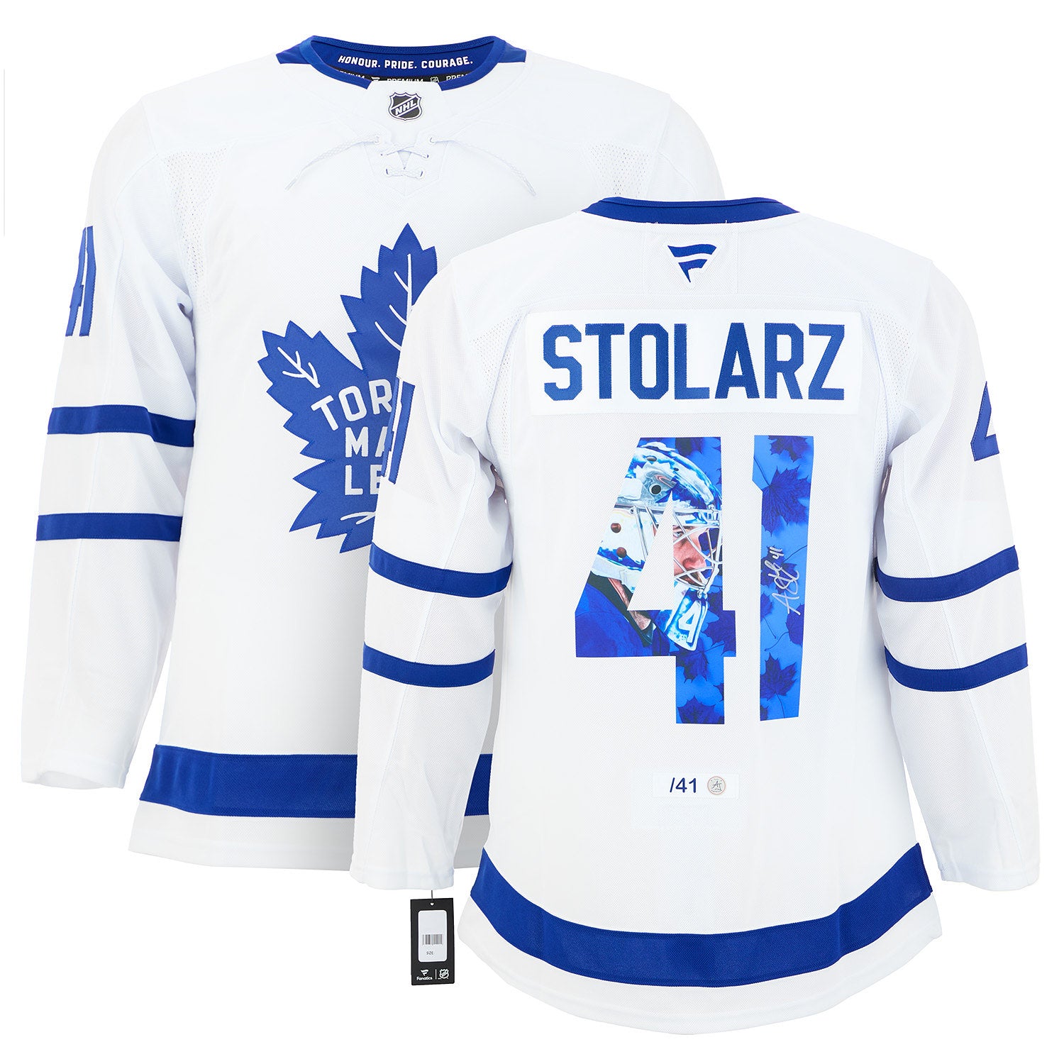 AJ Sports | Anthony Stolarz Autographed Toronto Maple Leafs