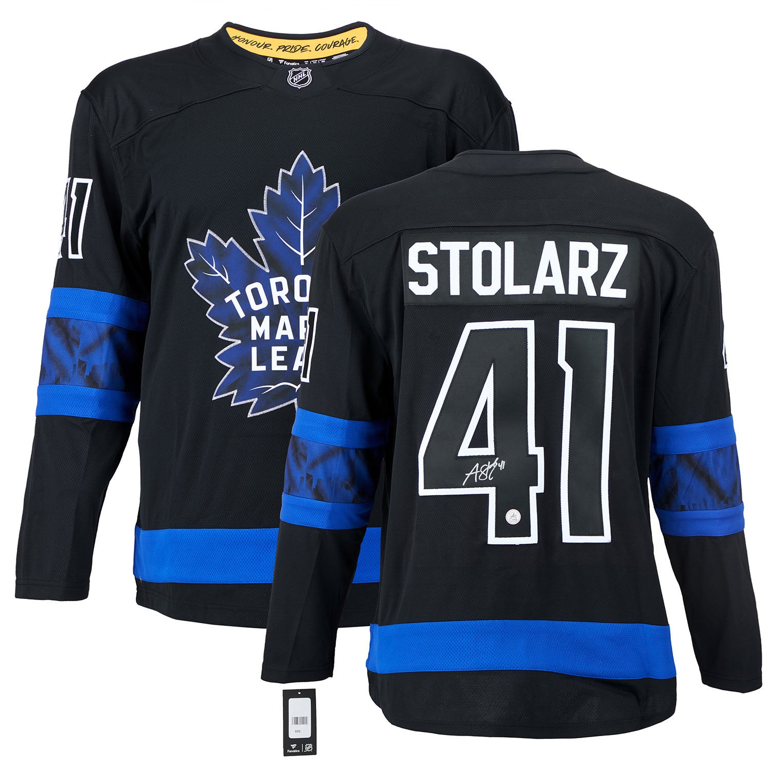 AJ Sports | Anthony Stolarz Signed Toronto Maple Leafs Drew House