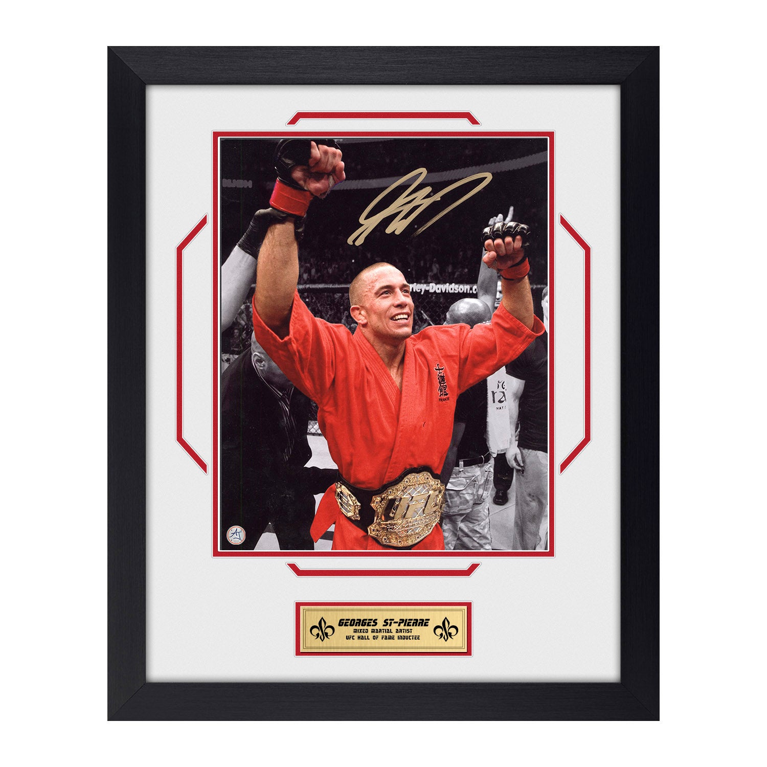 Dana White and the UFC block Georges St-Pierre from boxing Oscar De La Hoya Dana White and the UFC block Georges St-Pierre from boxing Oscar De La Hoya