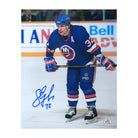 AJ Sports | Steve Thomas Autographed New York Islanders Game Action 8x10 Photo