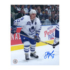 AJ Sports | Steve Thomas Autographed Toronto Maple Leafs Game Action 8x10 Photo
