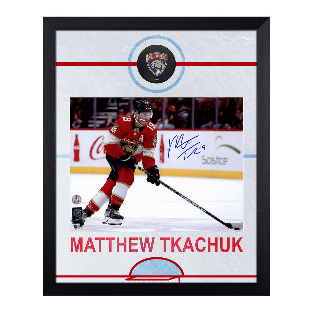 Matthew Tkachuk Signed USA Hockey Puck London Knights Calgary Flames -  College Autographed Miscellaneous Items at 's Sports Collectibles  Store