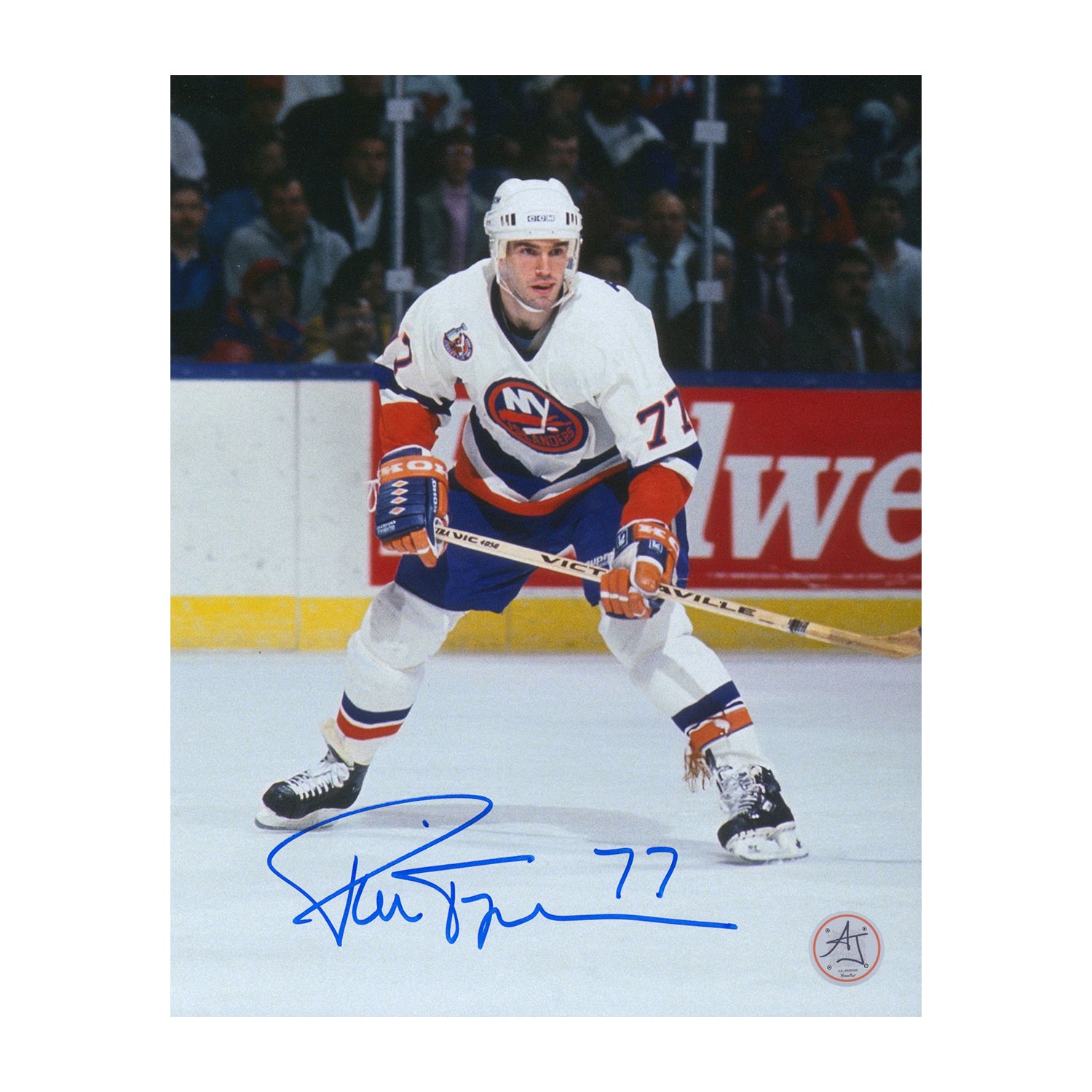 AJ Sports | Pierre Turgeon Autographed New York Islanders Legend 8x10 Photo
