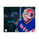 AJ Sports | John Vanbiesbrouck Signed New York Rangers Goalie Mask Profile 8x10 Photo