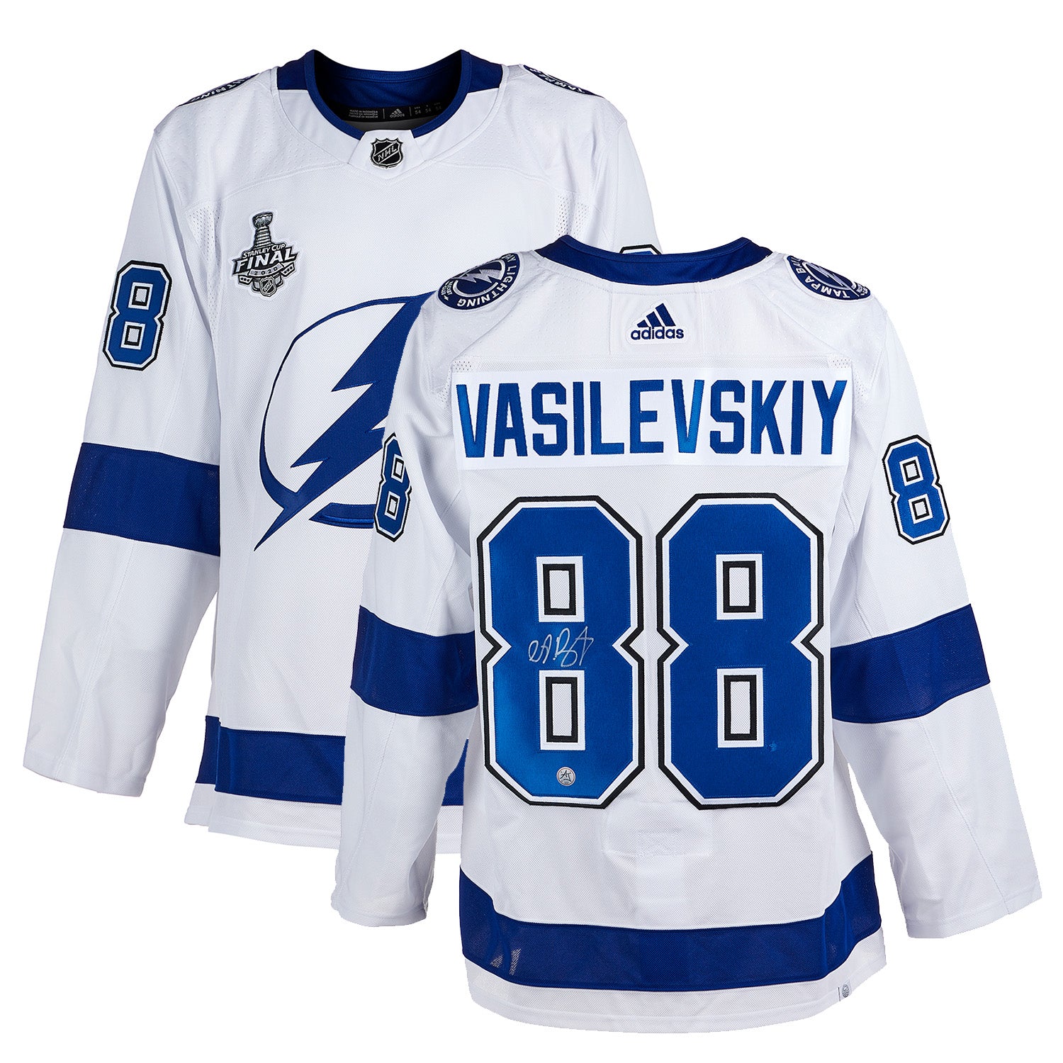 AJ Sports | Andrei Vasilevskiy Signed Tampa Bay Lightning 2020