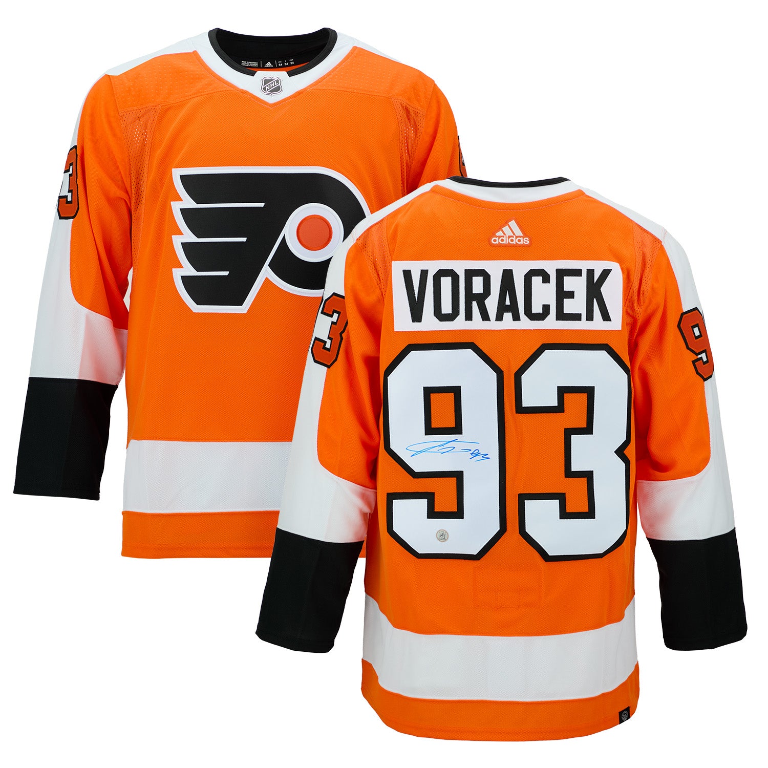 AJ Sports | Jakub Voracek Autographed Philadelphia Flyers adidas