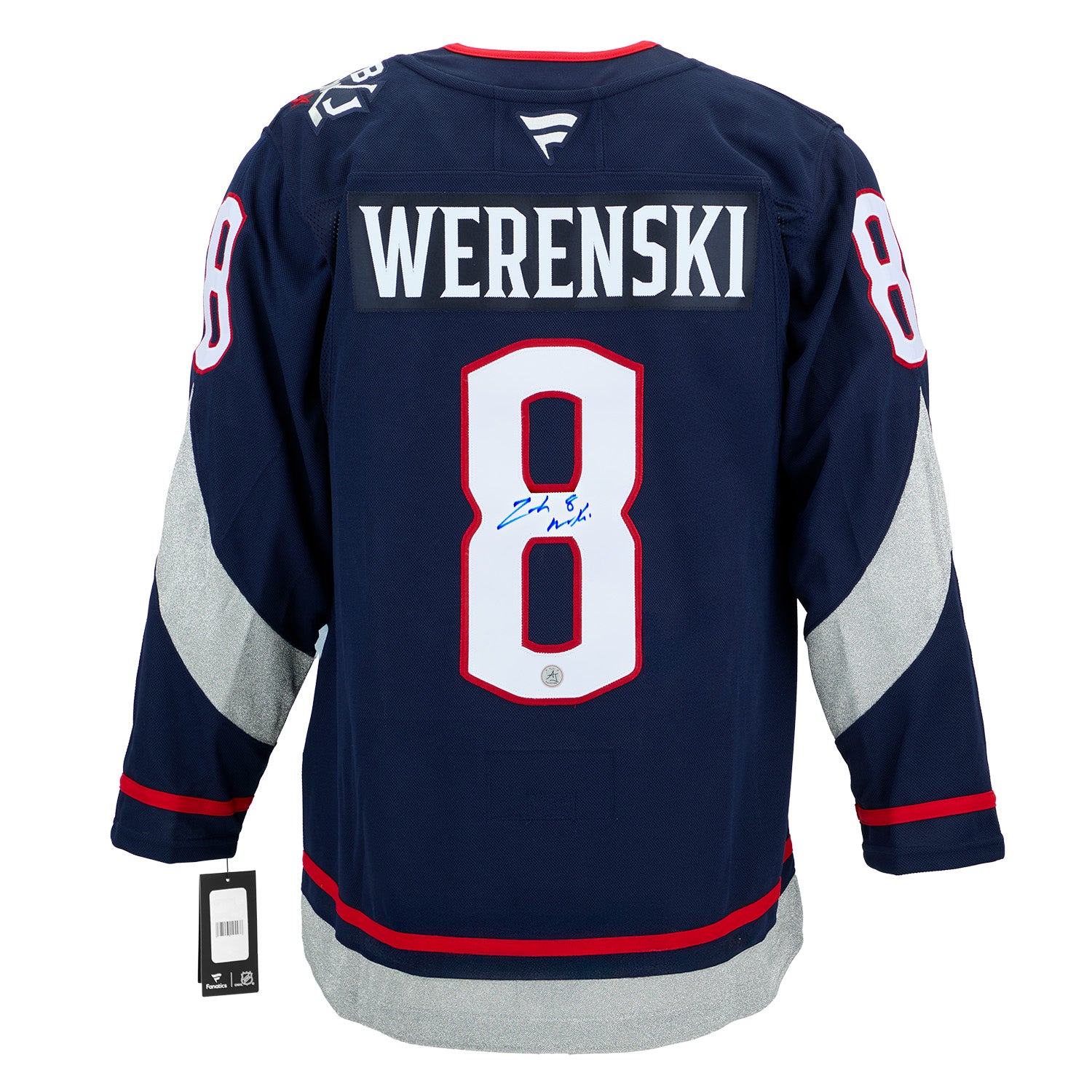 AJ Sports | Zach Werenski Signed Columbus Blue Jackets 2025