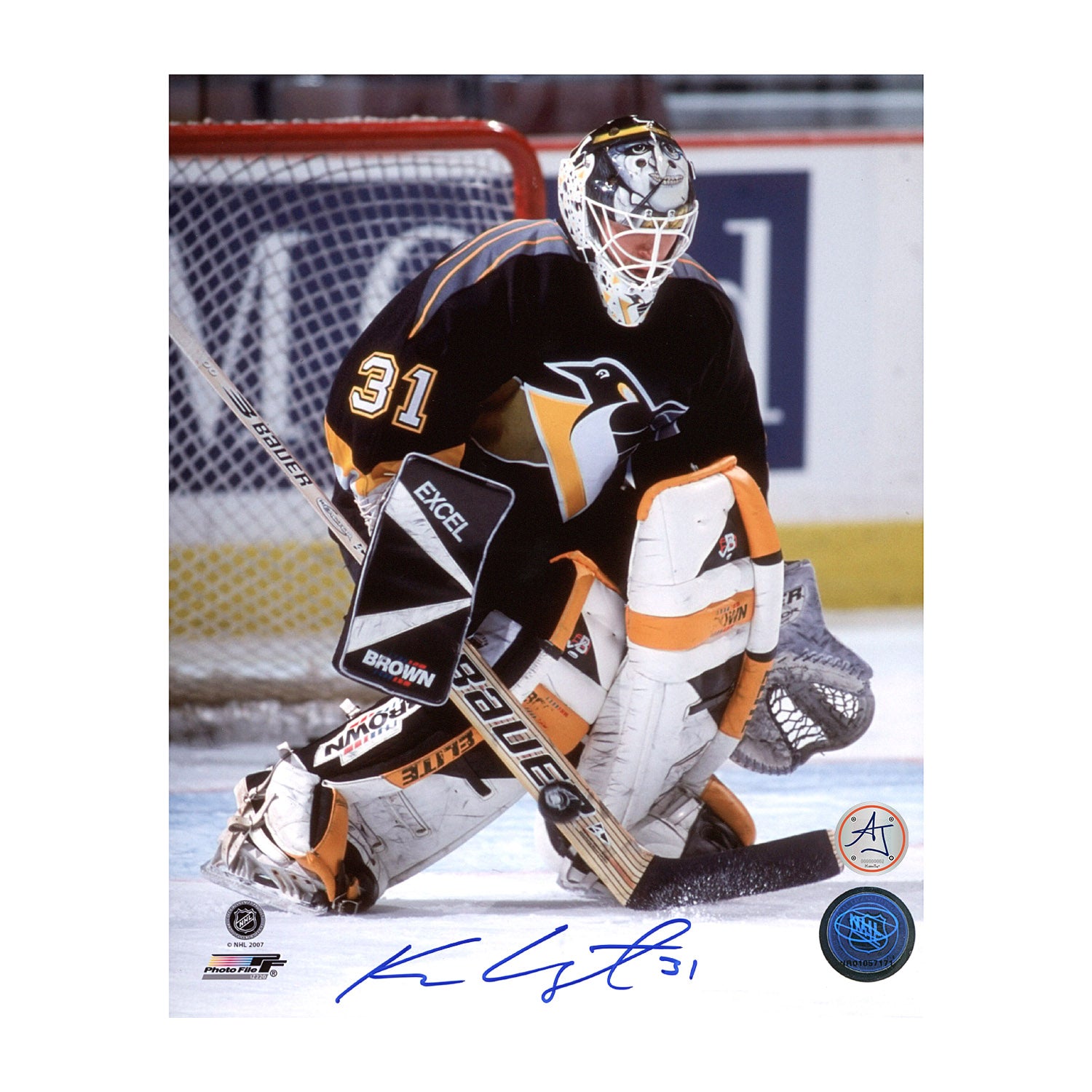 AJ Sports | Ken Wregget Autographed Pittsburgh Penguins Netminder