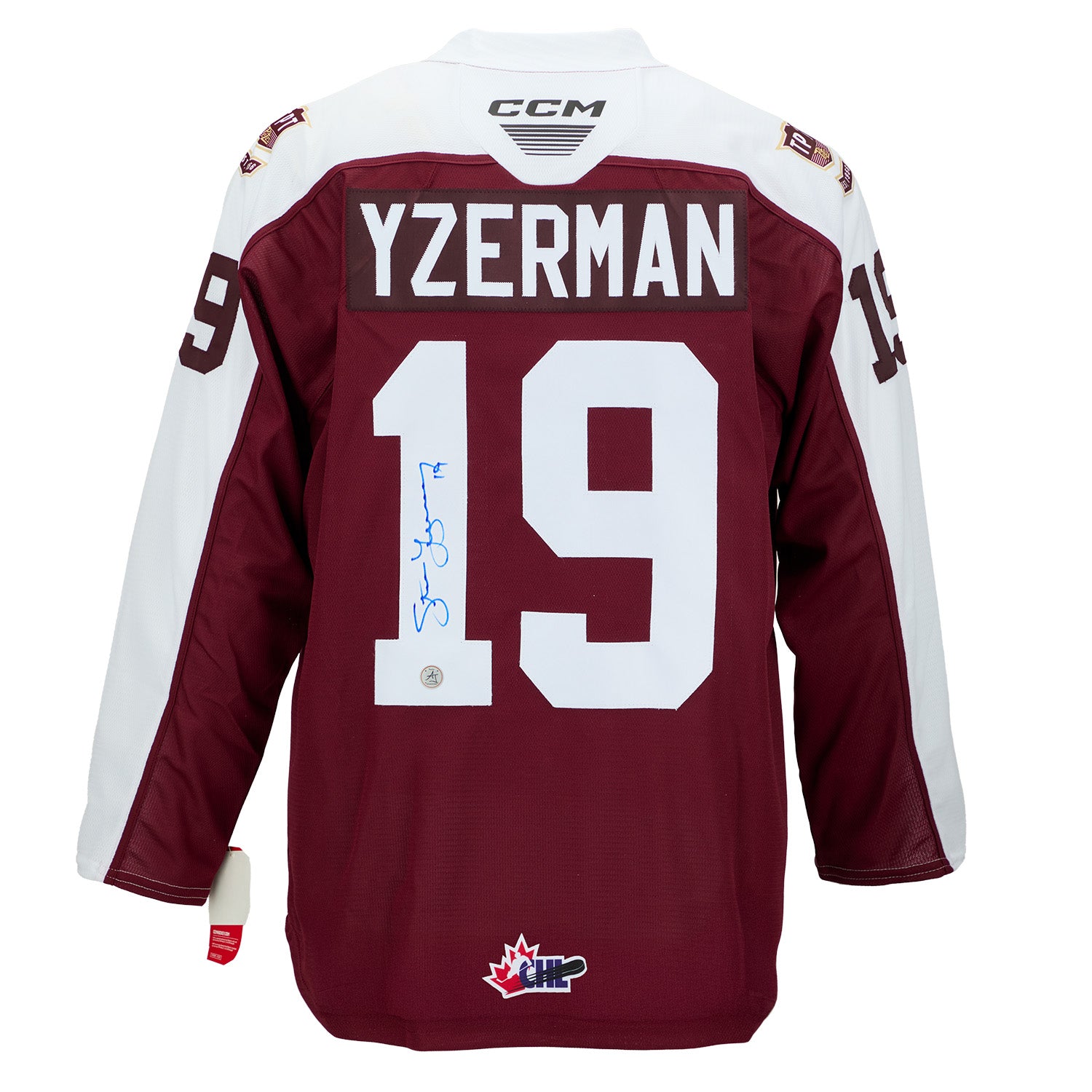 AJ Sports | Steve Yzerman Peterborough Petes Autographed CHL