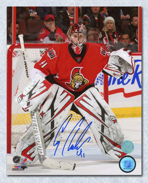 Craig Anderson Ottawa Senators Autographed Hockey 8x10 Photo | AJ Sports.