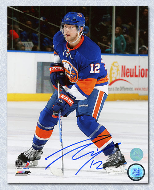 Josh Bailey New York Islanders Autographed Action 8x10 Photo | AJ Sports.