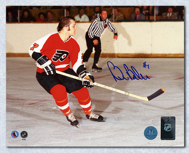 Bill Barber Philadelphia Flyers Autographed Horizontal Action 8x10 Photo | AJ Sports.