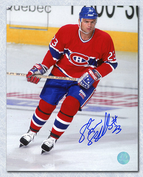 Brian Bellows Montreal Canadiens Autographed Hockey 8x10 Photo | AJ Sports.